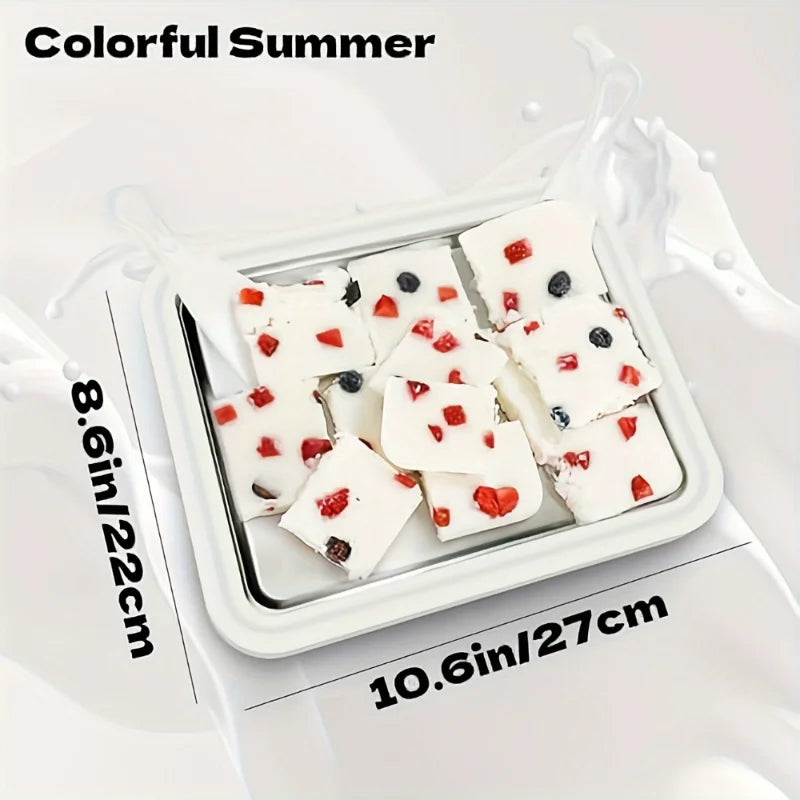 Mini Ice Cream Roll Maker Stainless Steel