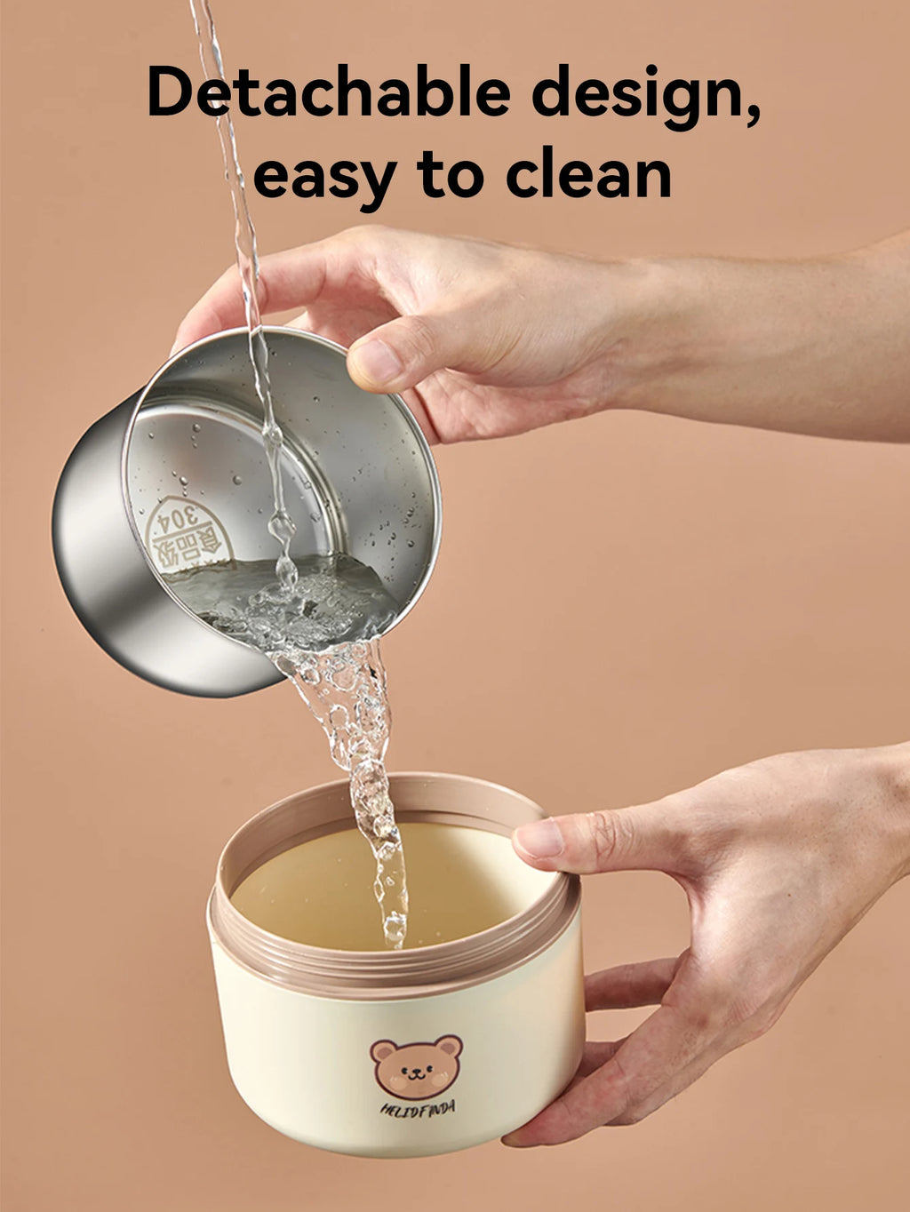 Portable Insulated Lunch Box 304 Stainless Steel