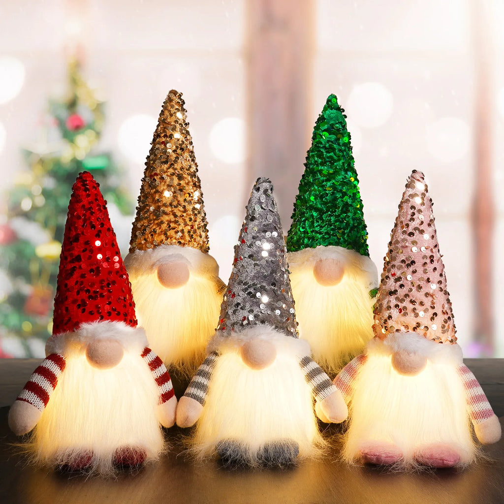 Christmas Gnome Plush Decorations,