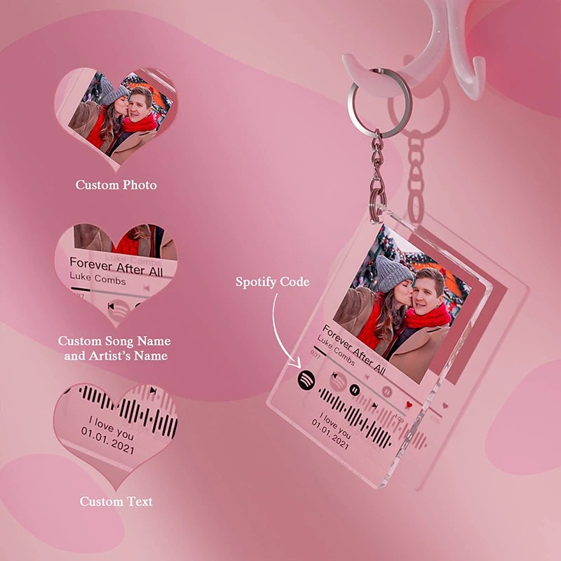 Personalized Photo Keychain