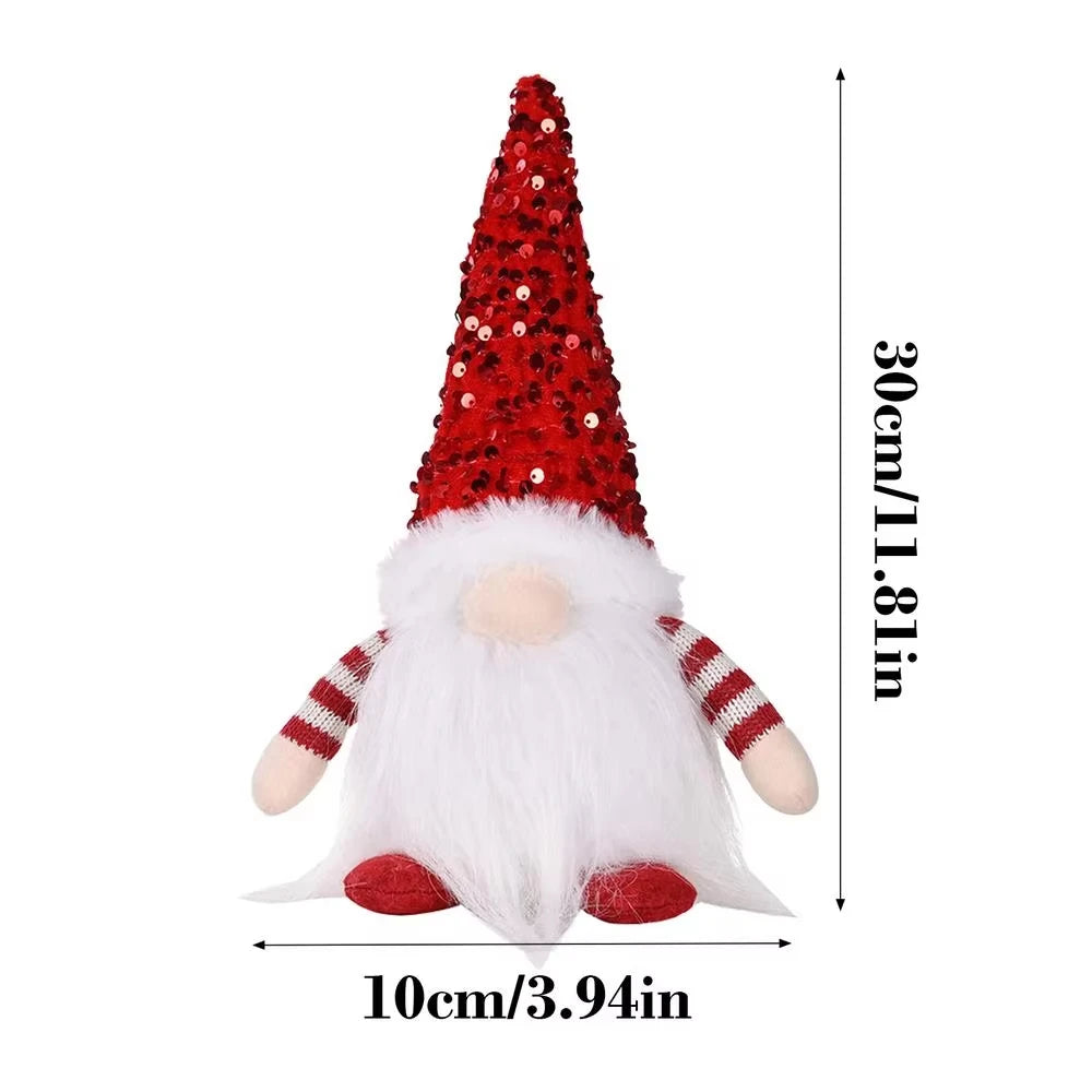 Christmas Gnome Plush Decorations,