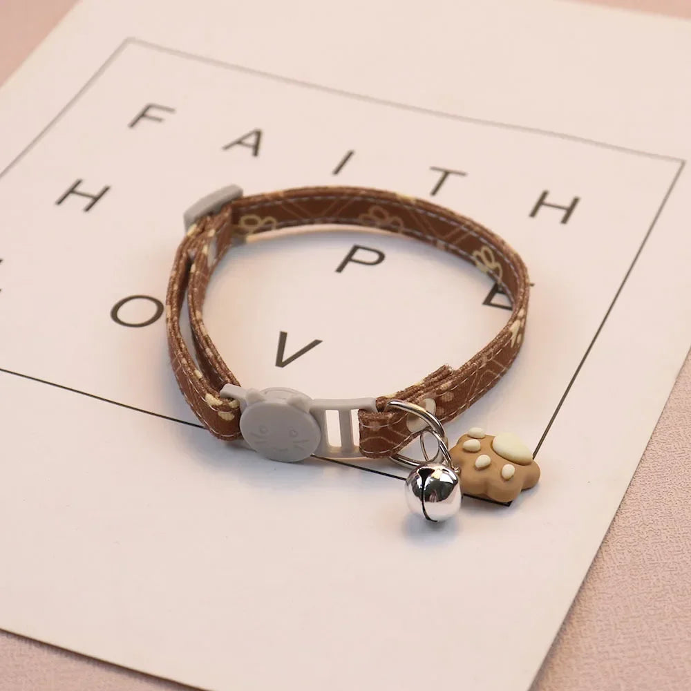 Cute Neck Pet Collar with Bell