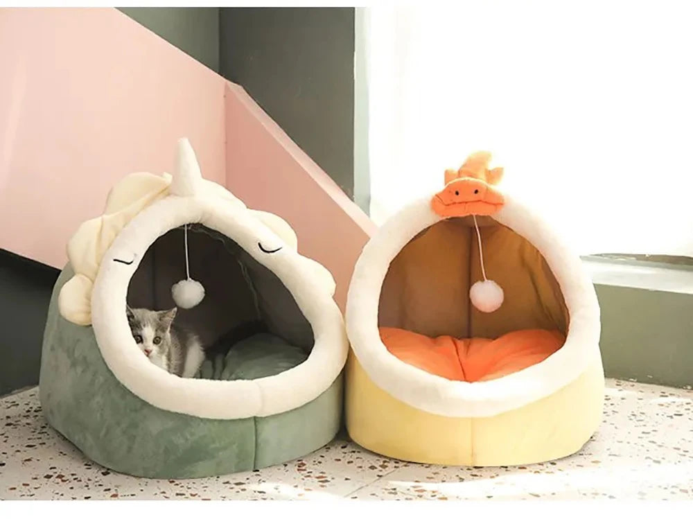 Deep Sleep Cat Bed Cartoon