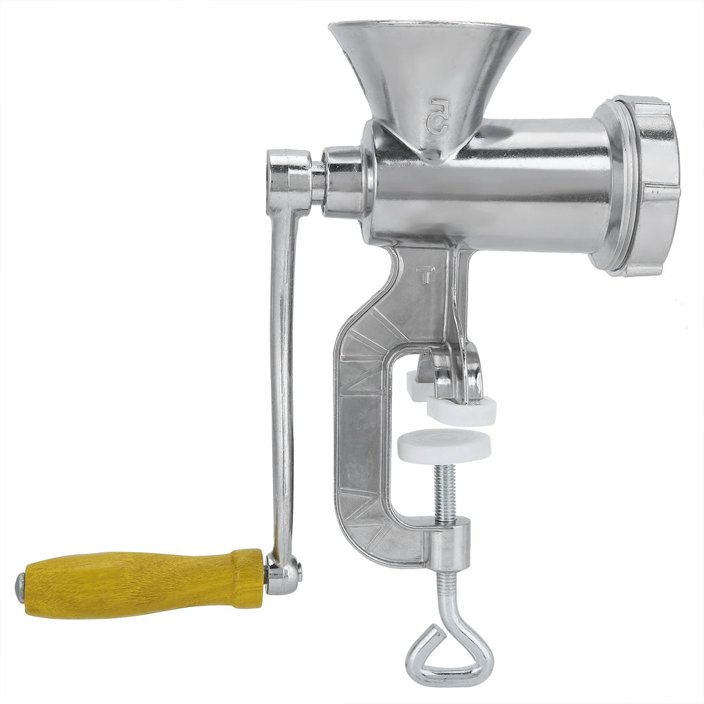 Household Aluminum Alloy Manual Sausage Meat Grinder Pepper Spice Grinding Machine Kitchen Tool Manual Grinder Grinding Machine