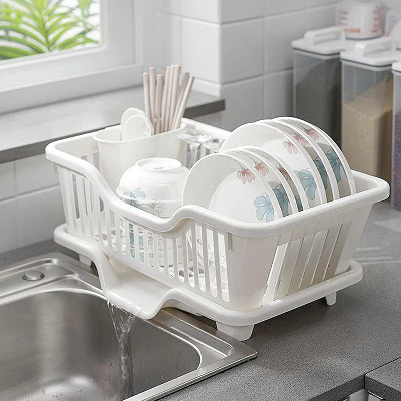 Kitchen Drainage Rack With Drainer Board