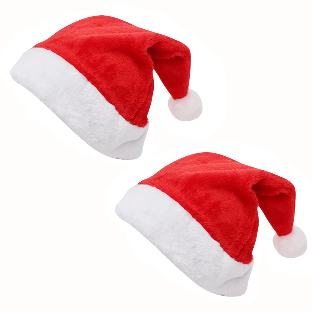 2/4Pcs Car Chair Cover Christmas