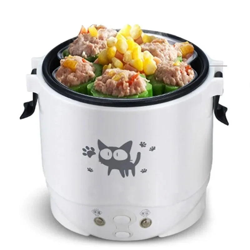Electric Mini Rice Cooker Portable