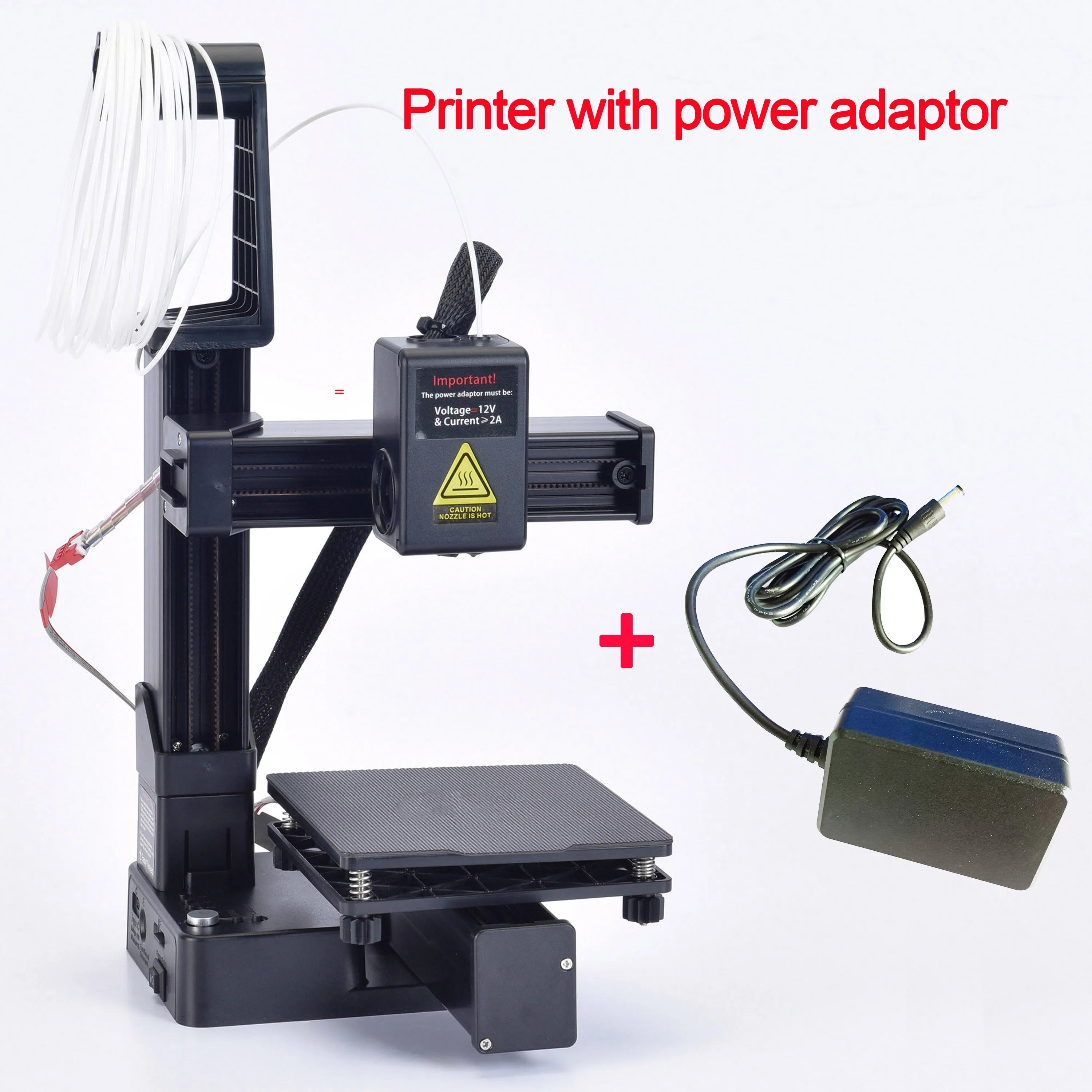 3D Printer include Power Adaptor.