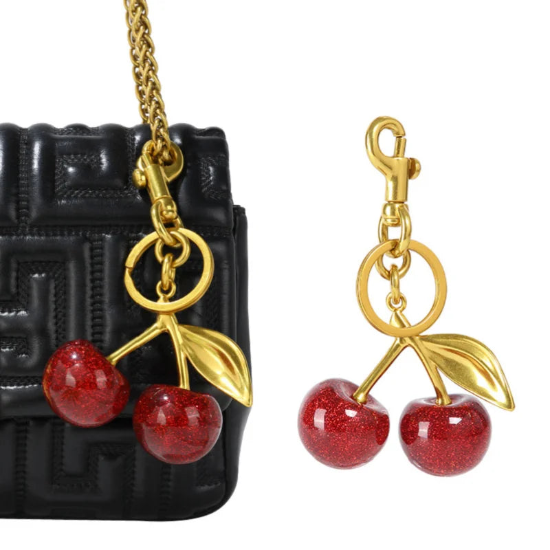 cherry keychain