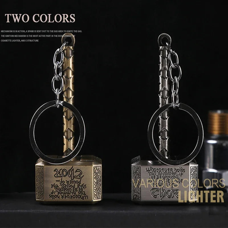 Creative Windproof USB Electric Rechargeable Lighter , keychain