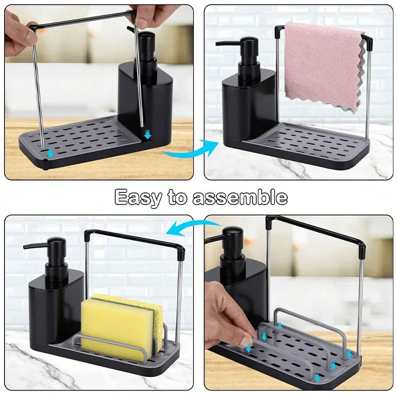 Multi-Functional Kitchen Soap Dispenser