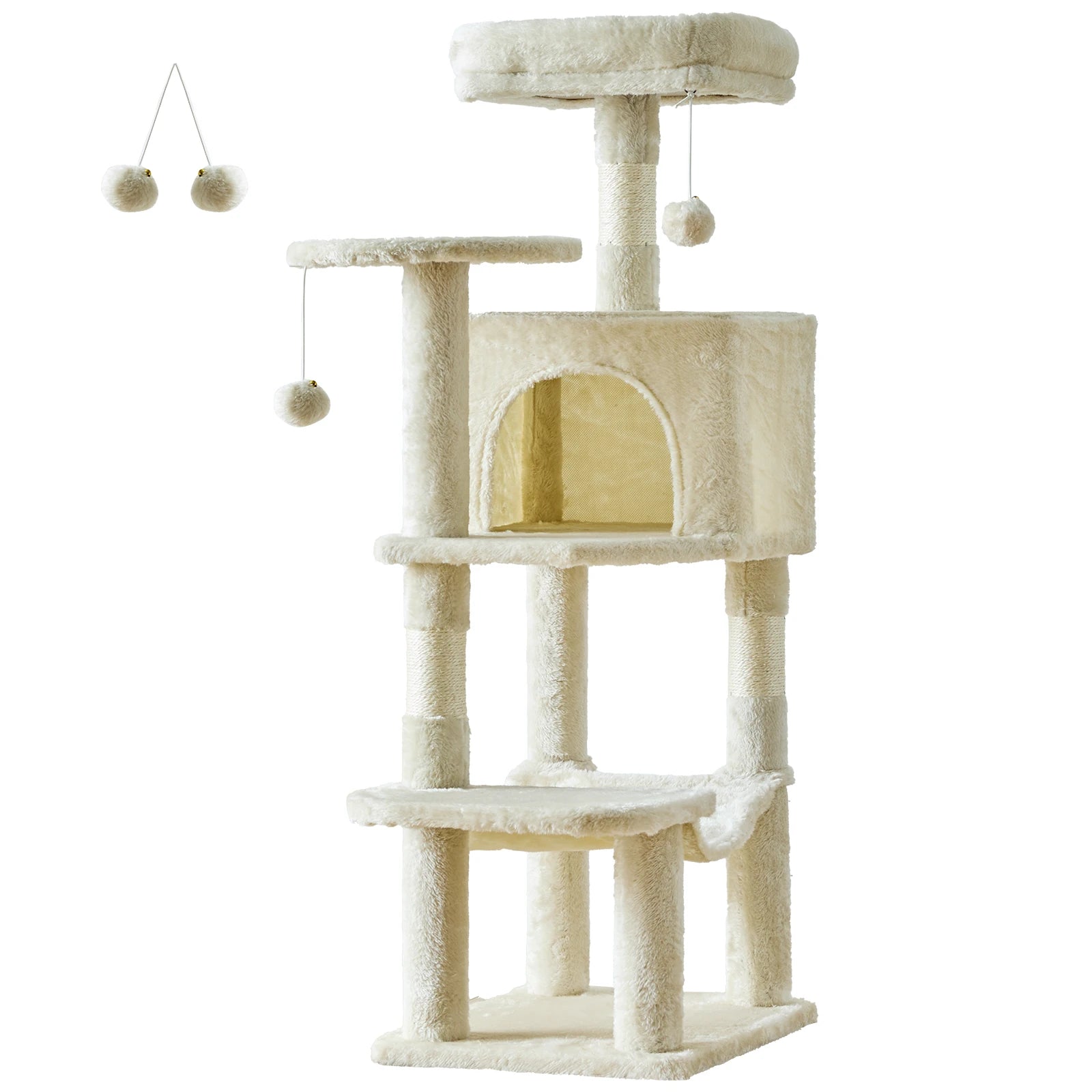 Tall Multi-Cat Climbing Cat Tree