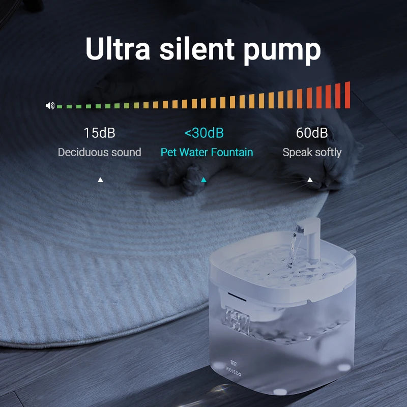 Smart Cat Water Fountain Automatic