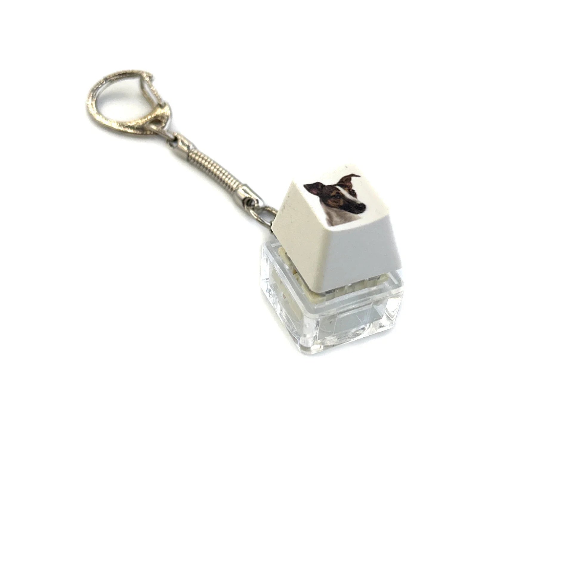 Decompression Keychain Keyboard Button