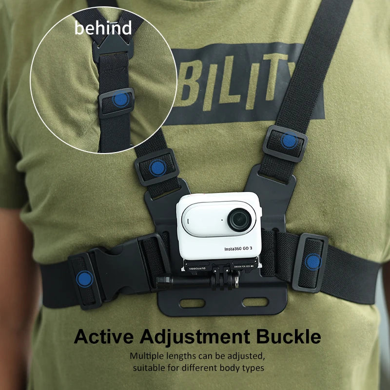 Chest Strap Mount Belt for Gopro Hero Camera Phone Holder