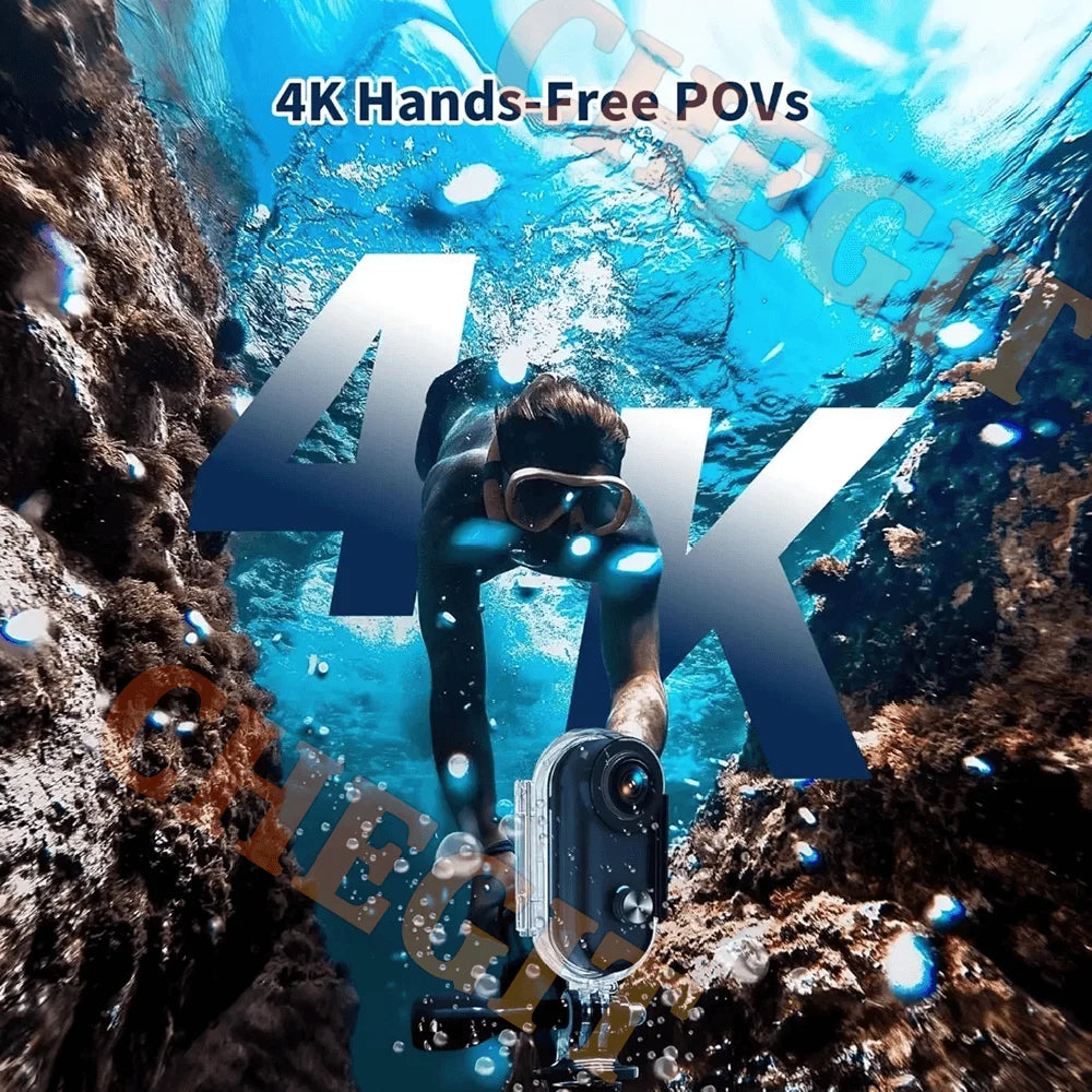 4K WiFi HD POV Magnetic Mini Action Camera