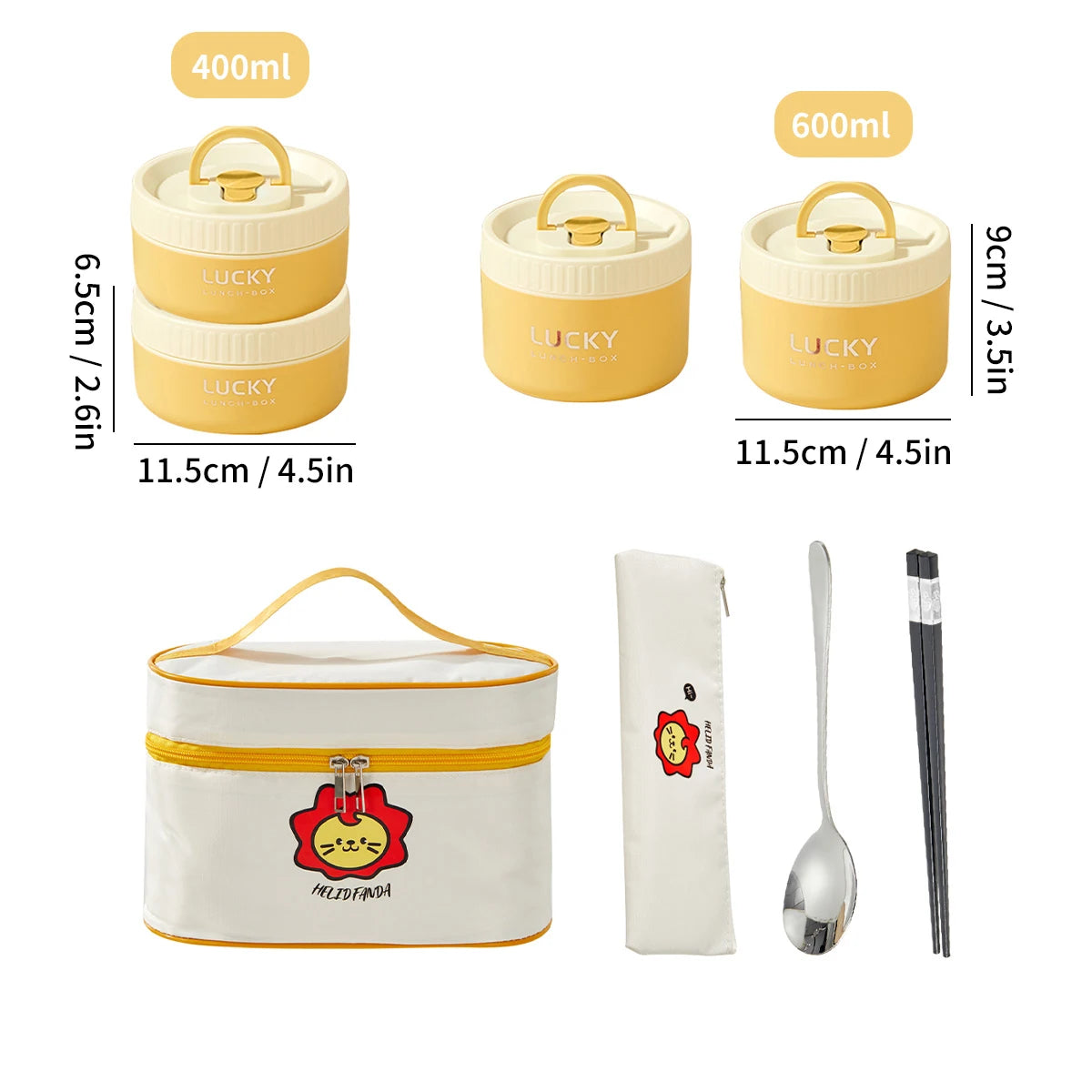 Portable Insulated Lunch Box 304 Stainless Steel