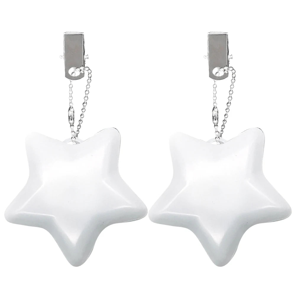 6-1PCS Purse Heart LED keychain