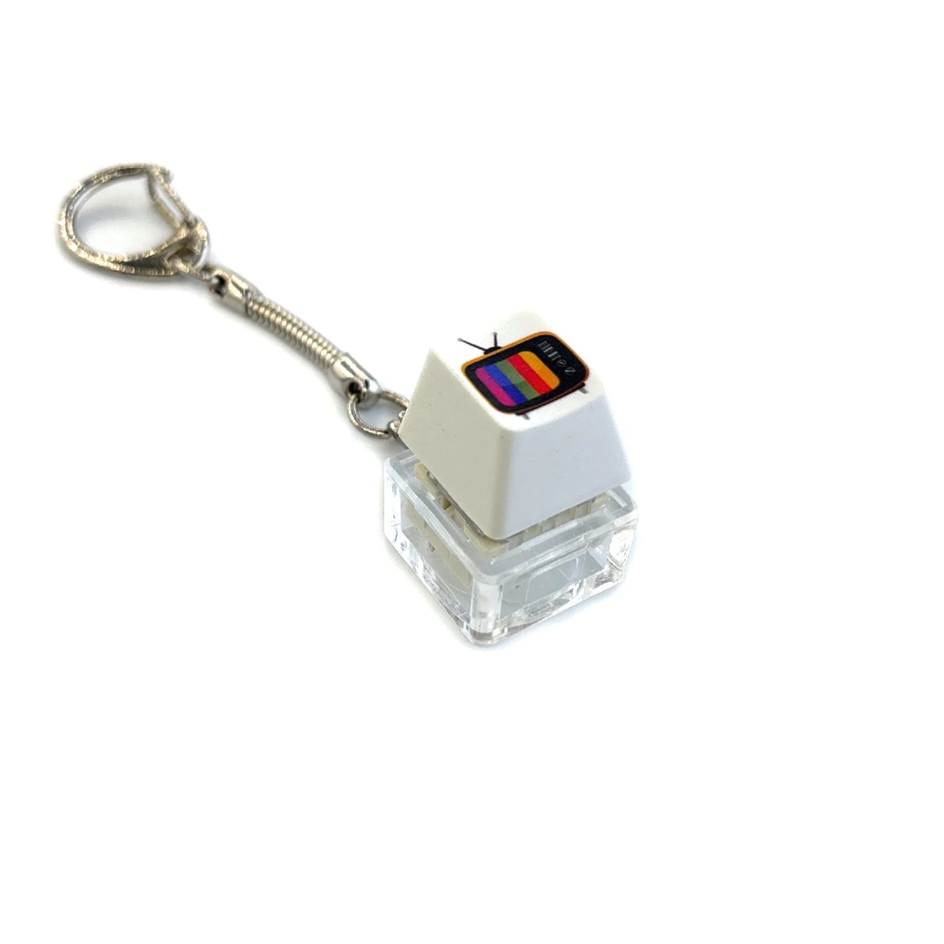 Decompression Keychain Keyboard Button