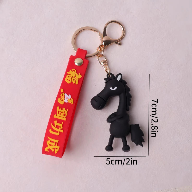 Zodiac Horse keychain