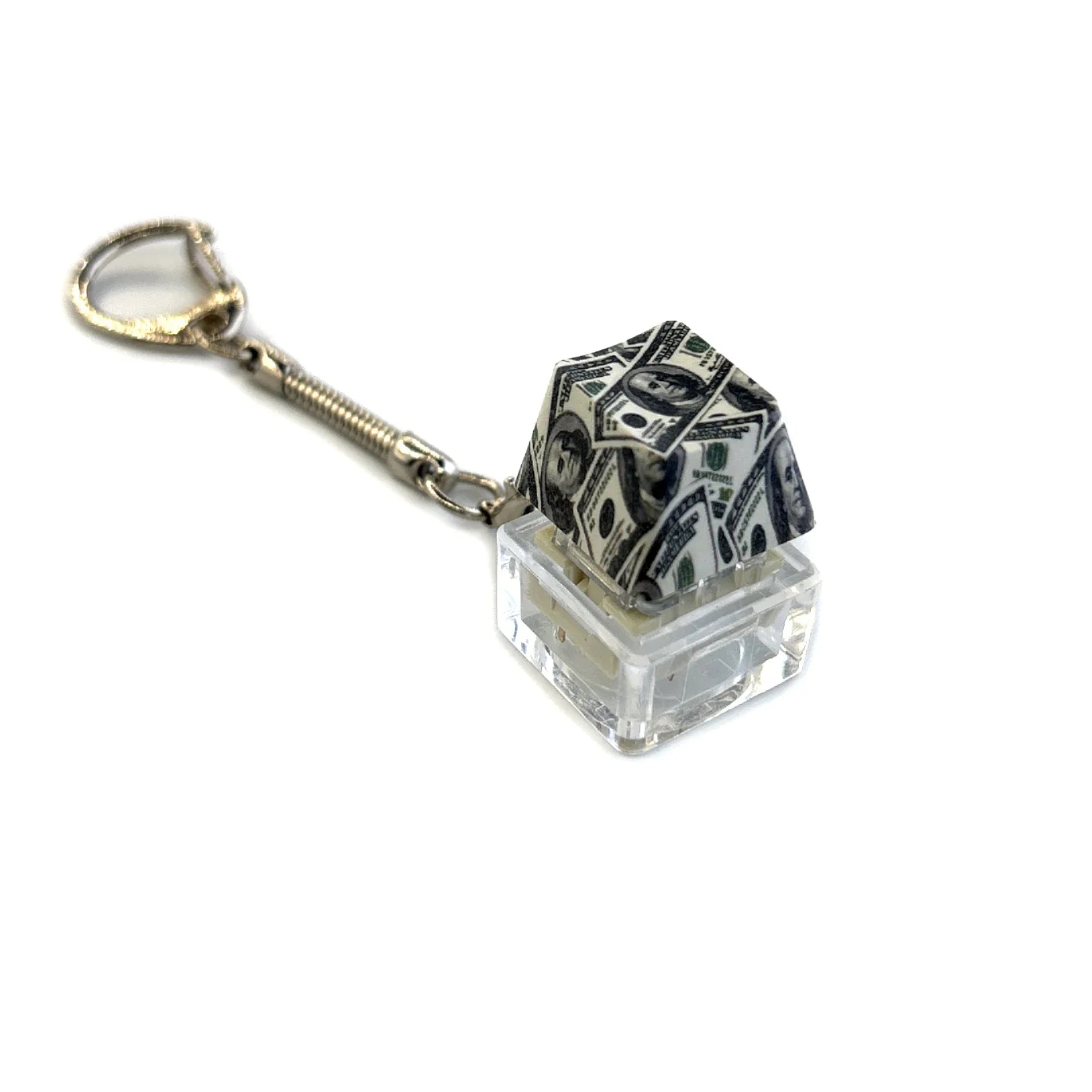 Decompression Keychain Keyboard Button