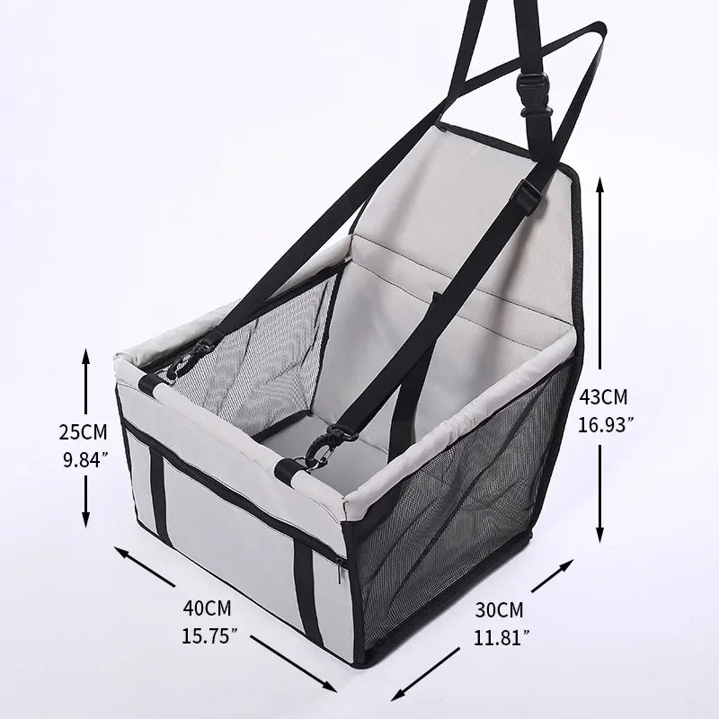 Waterproof Pet Car Carrier-Folding Breathable