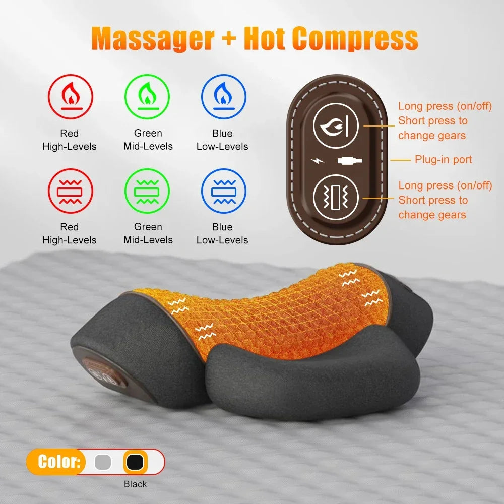 Electric Neck Massager Pillow Cervical
