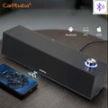 Carpbaba E350M Soundbar Home Theater Wired Bluetooth Speaker Computer Subwoofer Echo Wall Desktop Wooden Soundbox HiFi Stereo