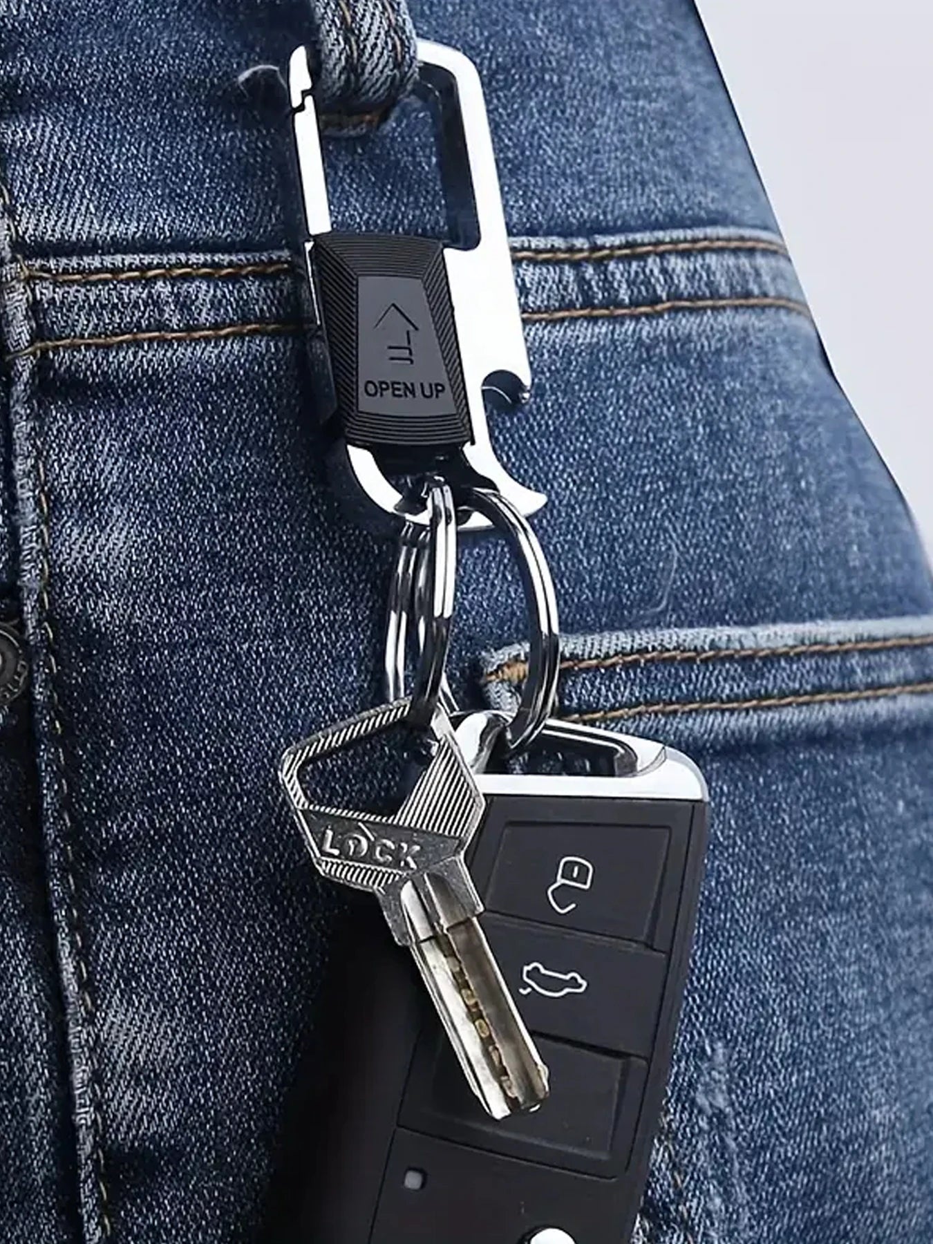 Men's Car Keychain