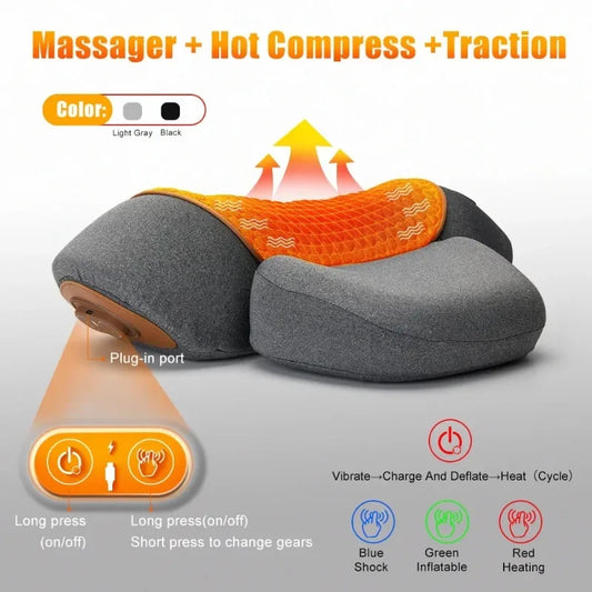 Electric Neck Massager Pillow Cervical